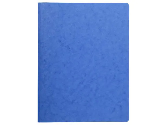 Map met springveer glanskarton 425gm² A4 Blauw