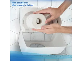 Toiletpapier Scott Essential 2-laags 350 vel wit 8519 - 7