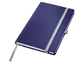 Leitz Style notitieboek A5 gelijnd met harde kaft Titanium Blauw - 6