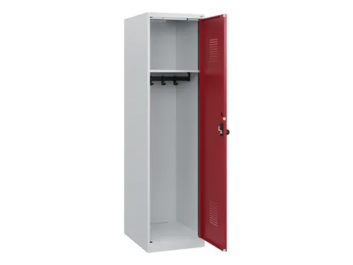 schoollocker,HxBxD 1530x400x500mm,1vak,vak B 400mm,draaigrendel