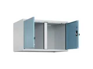 opzetkast,v. locker voor scheiding van kleding,2vak.,vak B 400mm - 1