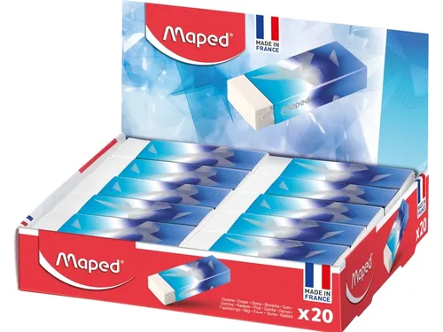 Gum Maped Arctic Vibes display 20 stuks blauw