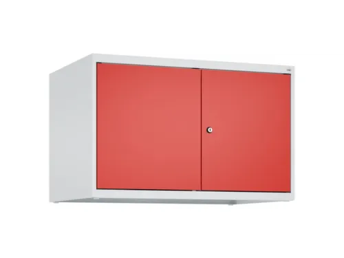 opzetkast,v. locker,2vak.,vak B 400mm,HxBxD 500x800x500mm,vleugeldeur