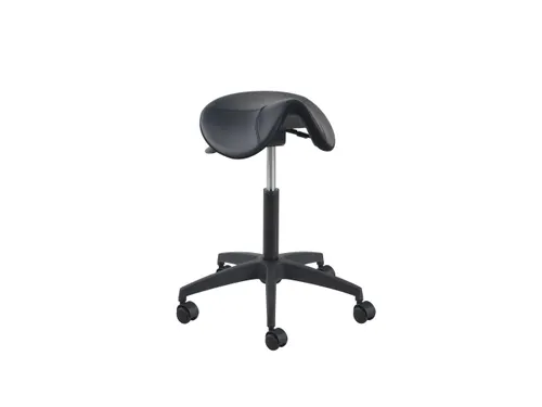 Euroseats Zadelkruk Matera Medium Zwart Ergonomisch