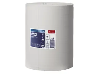 Poetspapier Tork M2 1 laags 6 rollen wit 100134 - 7