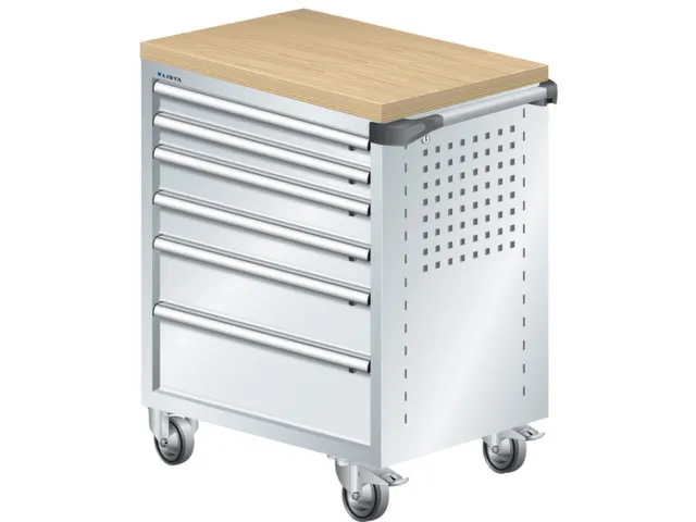 werkplaatswagen,HxBxD 928x894x525mm,lade binnen B x D 612x 459mm