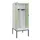 PBM-locker met bank,HxBxD 2120x800x815mm,2vak,vak B 400mm,draaigrendel