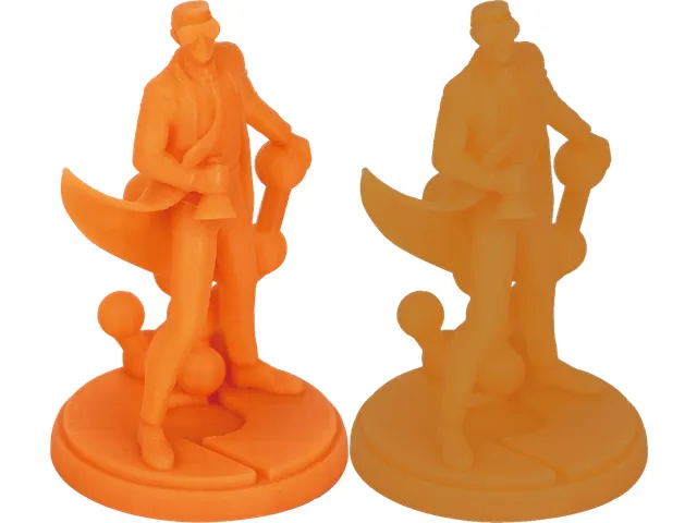 Polymaker 3D filament Panchroma PLA Luminous 1,75mm Oranje 1kg
