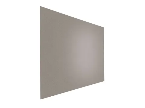 Prikbord Paneel Float Bulletin 90x120cm Grijs frameloos