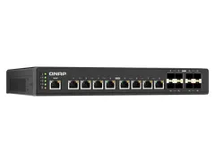 320Gbps, 8x 10GbE BASE-T (RJ45), 8x 10GbE SFP+, 1x 1GbE RJ45, 43.5 x 2