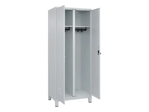 locker voor scheiding van kleding,HxBxD 1950x800x500mm,2vak