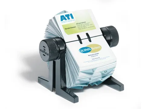 Durable Visifix Cubo Kaartenmolen Zwart