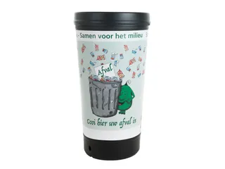 Trashman Afvalbak 210 Liter Zwart - 2