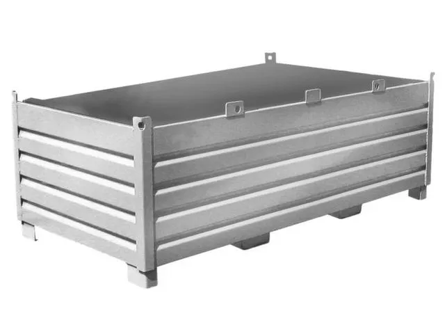 Systeem-Stapelcontainer Verzinkt 850x2400x1200mm 2250kg Inhoud 2m³