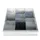 Sleufscheidingswandset,2Xsleufwand/6Xscheidingsplaat