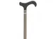 Wandelstok Able2 carbon soft derby handvat zwart