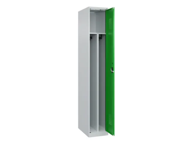 locker voor scheiding van kleding,HxBxD 1850x300x500mm,1vak