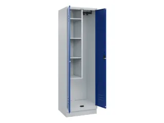 schoonmaakkast,HxBxD 1950x600x500mm,links 4vakken - 2