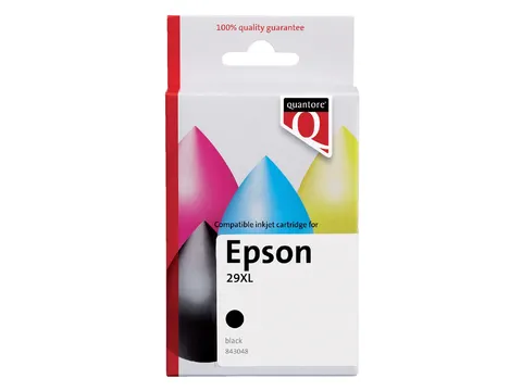 Inktcartridge Quantore alternatief tbv Epson 29XL T299140 zwart