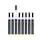 Krijtstift Securit SMA-510 Schuin 2-6mm Wit 8 Stuks