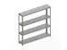 Rayonnage Grande Largeur Hxlxp 1970x2004x400mm Charge Maxi/tablette 50