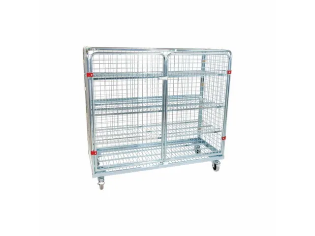 rolcontainer,draagverm. 500kg,HxLxB 1400x620x1500mm,nuttige H 1190mm