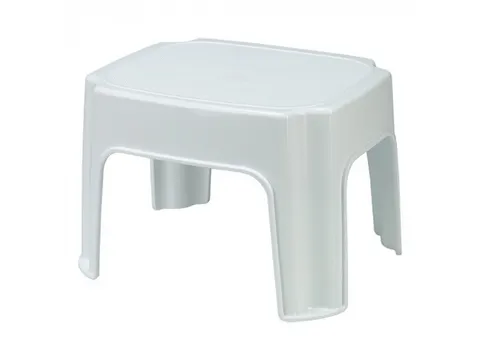 Opstapje kunststof WIT