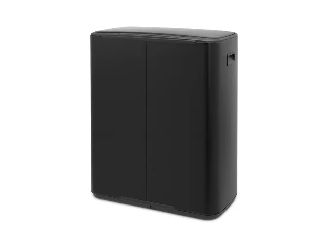 Bo Pedaalemmer 60 Liter Mat Zwart