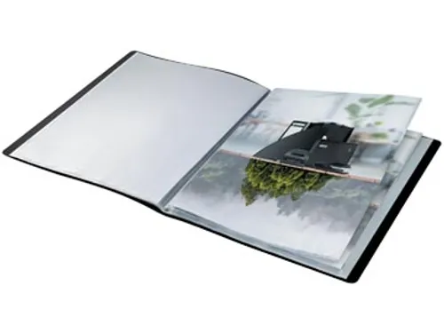 Recycle showalbum, ft A4, 20 hoezen, zwart