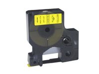 Labeltape Dymo 40918 D1 Compatible 9mmx7m Zwart Op Geel