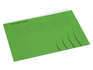 Vouwmap Secolor A4 Groen - 1