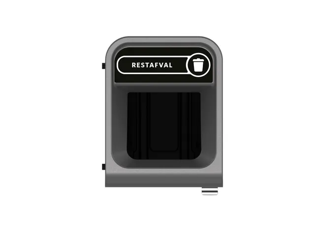Configure Recyclingstation Rest 57 Liter Antraciet Zwart