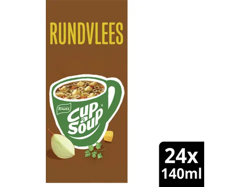 Knorr Cup-a-Soup rundvlees 24 zakjes 140 ml