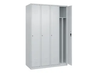 locker voor scheiding van kleding,HxBxD 1850x1200x500mm,4vak - 2