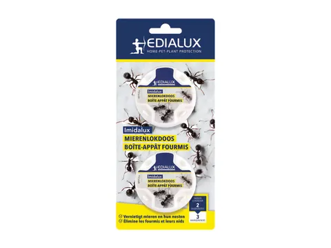 Boîte appât fourmis 2 pièces