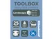 Ladekastje met 4 lades Toolbox Mini Kunststof Zwart