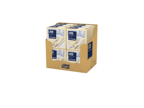 Tork 477583 Soft Dinnerservet Advanced Zand 39x39cm