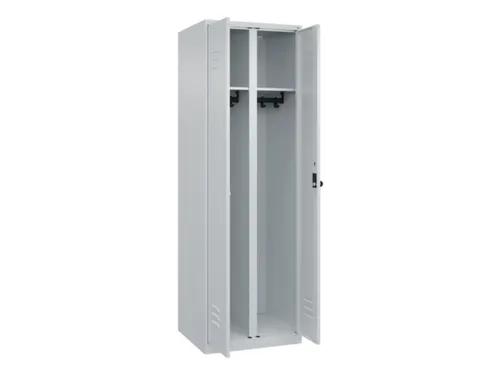locker voor scheiding van kleding,HxBxD 1850x600x500mm,2vak