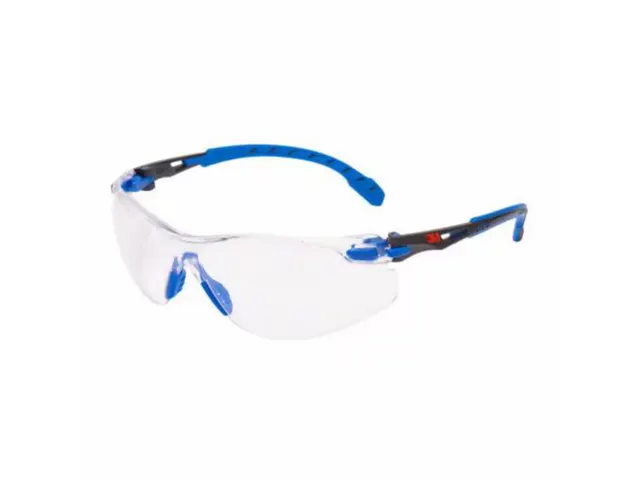 Lunettes de sécurité 3M Solus 1000 monture bleue/noire