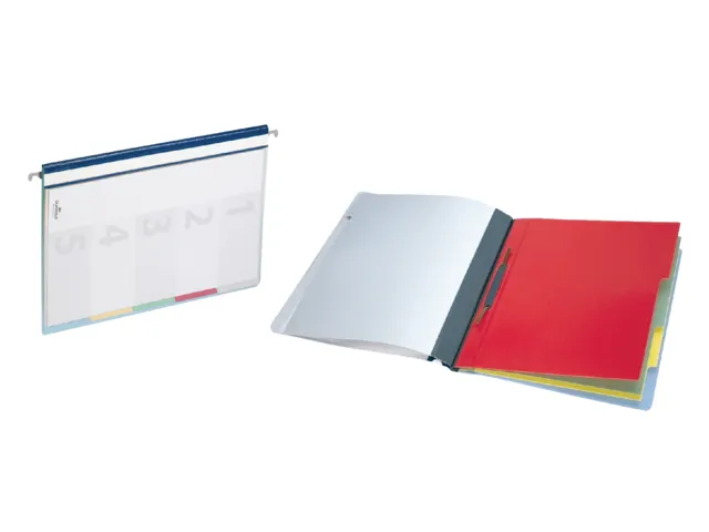 Organisatiemap Durable Divisoflex A4 blauw