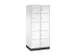 armoire multicases grand volume,HxlxP 1950x820x600mm,2x5compartiments