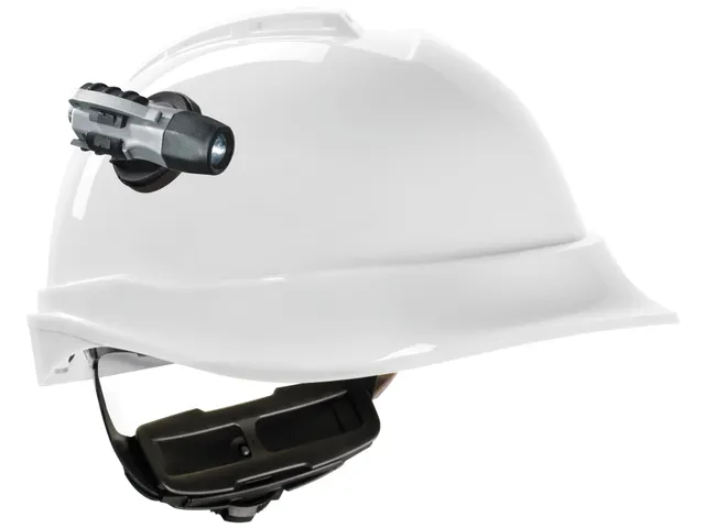 MSA V-Gard 200 veiligheidshelm met Fas-Trac III binnenwerk en lamphoud