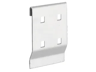 Adapter Gereedschapshouder Voor Gesleufde Platen Aluminium-Kleurig - 1