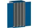 armoire verticale,HxlxP 2000x1050x650mm,porte a. perforations