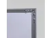 Vitrine porte-affiches Economy verrouillable 70x100cm argent