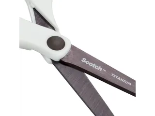 Schaar Scotch 20cm titanium met groot oog groen blister - 8