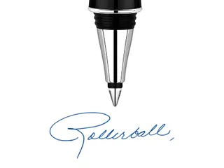 Rollerpenvulling Parker Quink medium blauw blister à 2 stuks - 4