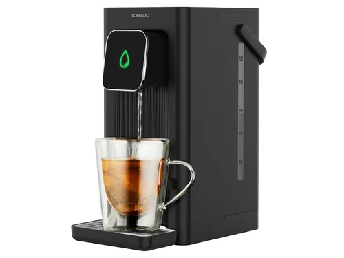 Heetwaterdispenser Tomado 2.5 liter 2200 watt zwart