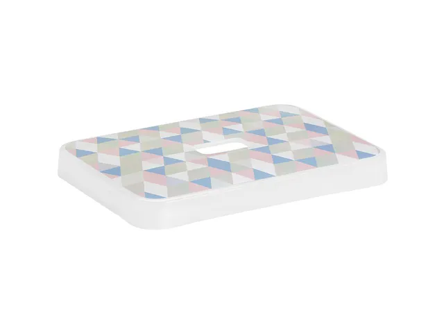 Couvercle triangulaire Sigma Home pour boîtes de rangement de 9 L, 13