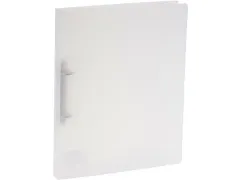 ringmap A4 PP 25mm 2 rings D-mech 15mm transparant wit